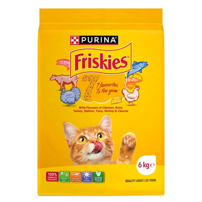 Friskies 6kg Sevens Dry Cat Food
