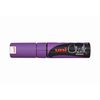 Uni Chisel Tip Chalk Marker 8.0mm (Violet)