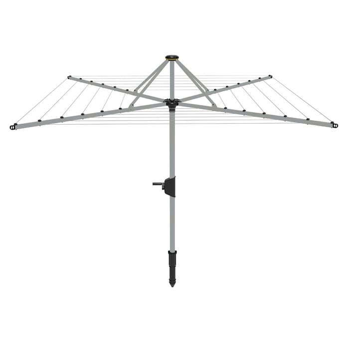Daytek 38m MK2 Rotary Clothesline - Light Grey
