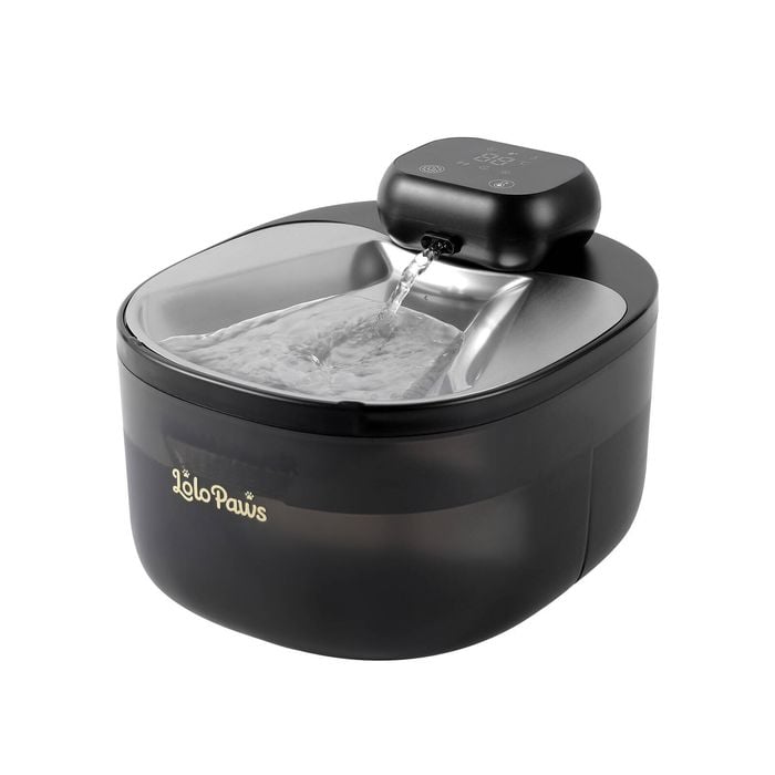 LoloPaws Cordless Pet Water Fountain 3L for Cat Dog