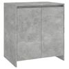vidaXL Sideboard Concrete Grey Living Room Cabinet Furniture