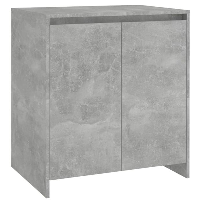 vidaXL Sideboard Concrete Grey Living Room Cabinet Furniture