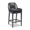 Outdoor Hugo Aluminium & Rope Bar Stool