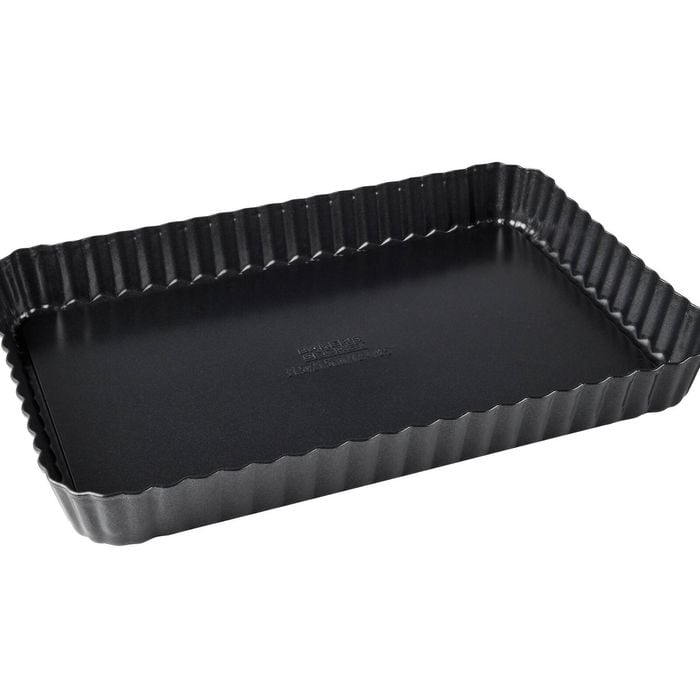 Bakers Secret Rectangular Tart Pan Premium Non Stick Removable Base 31.5x21.5cm