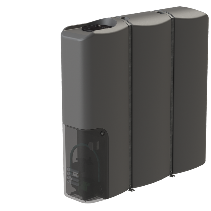 Promax 2,000L Dark Grey Slimline Tank And Pump