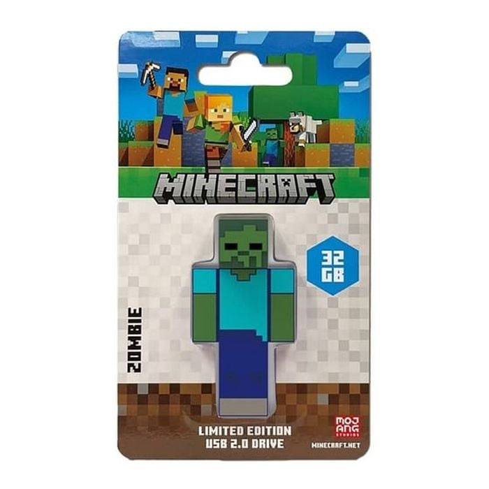 Verbatim Minecraft Edition 32GB USB Flash Drive - Zombie [66981]