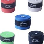 Li-Ning GP-20 Overgrip Badminton Racket Grip - Assorted (Pack of 5)