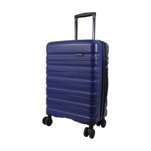 Pierre Cardin 4 Wheel Cabin Hard-shell Suitcase Travel Luggage 54cm Blue