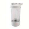 NNEOBA 13.53 Oz Portable Electric Self-Stirring Cup USB Bottle White