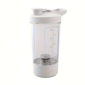 NNEOBA 13.53 Oz Portable Electric Self-Stirring Cup USB Bottle White