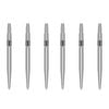 2x 3pc Target Swiss Nano Dart Point Replacement Spare Tip 30mm Silver