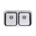 Clark Polar Double Bowl Undermount Sink