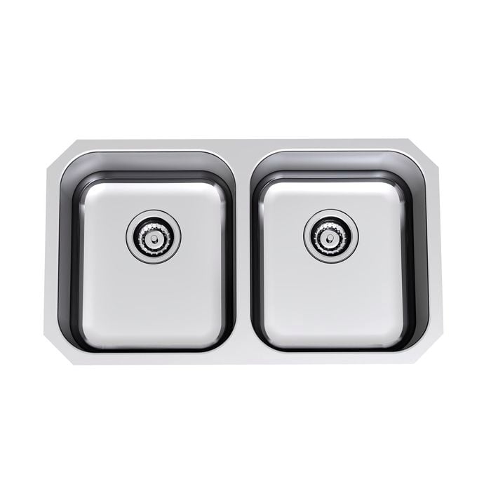 Clark Polar Double Bowl Undermount Sink
