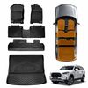 3d Floor Mats Boot Liner For Ldv D90 2017-2024 All Weather Heavy Duty Cargo Car Trunk Luggage Tray
