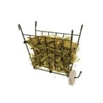 Rosewood Folding Wire Hay Rack Storage Container w/ Treat Hanger For Hamsters