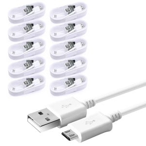 iWill 10 Pack 1m Data Transfer Charger Charging Micro USB Cable Cord for Android Phone Device Tablet Bulk White