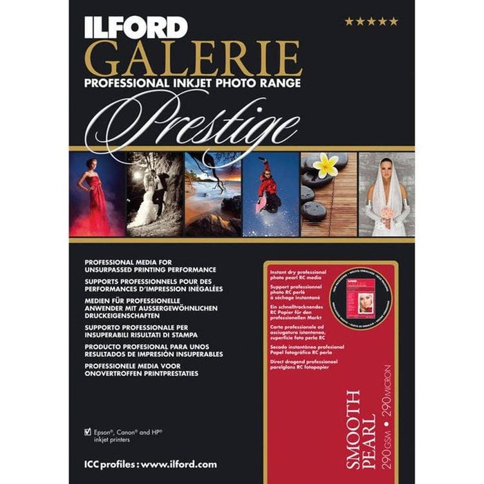 Ilford Galerie Smooth Pearl 100 Sheets 310gsm 10.2 X 15.2cm (4"x6")