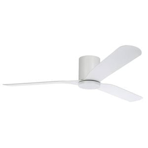 Eglo Iluka 60" Dc Fan 18w Led Tri-col White Hugger