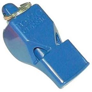 Fox 40 Classic Whistle Outdoor Safety Sports Referee Football Soccer Blue
