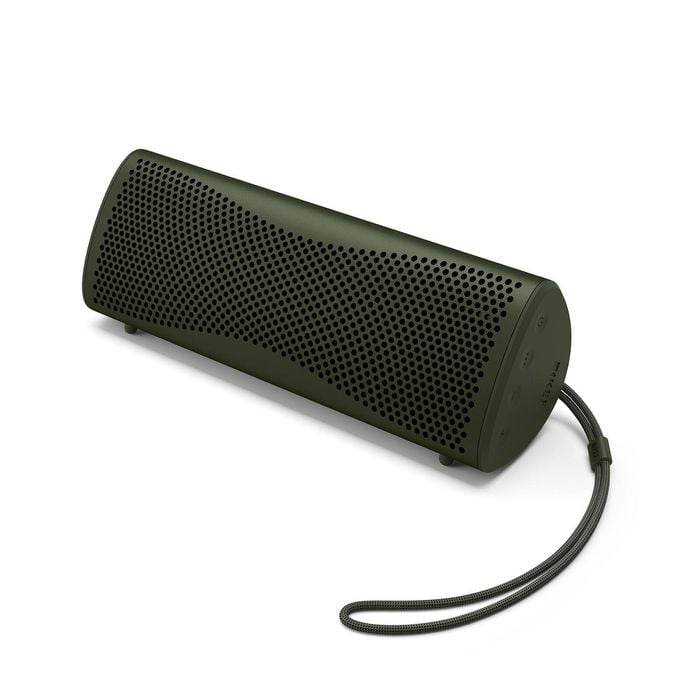KEF MUO Portable Bluetooth Speaker Moss Green