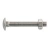 Zenith M12 x 80mm 316 Stainless Steel Coach Head Bolt And Nut