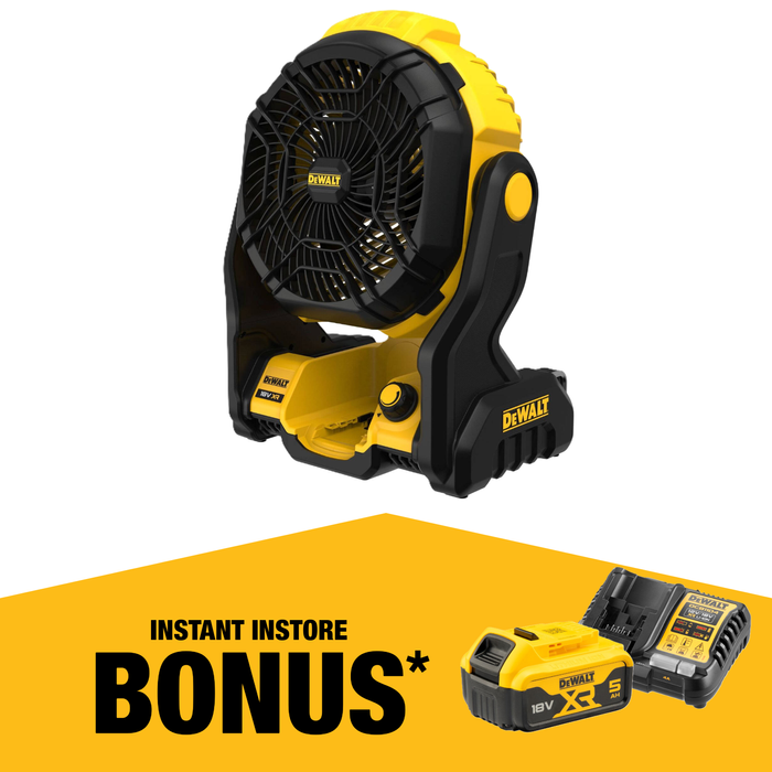 DeWALT 18V Cordless Portable Fan