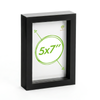 Nicola Spring Box Picture Glass Photo Frame, Standing & Hanging - For 5x7" (13x18cm) Photos