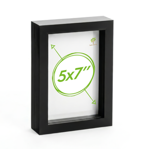 Nicola Spring Box Picture Glass Photo Frame, Standing & Hanging - For 5x7" (13x18cm) Photos