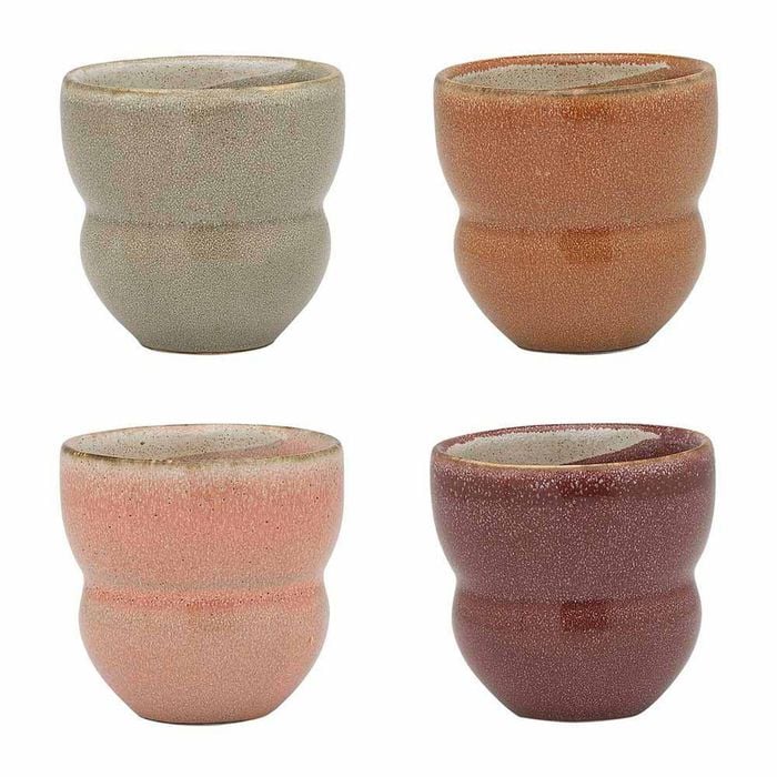 Ecology Galet Set Of 4 Espresso Cups 90ml