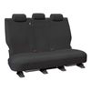 For Ford Ranger PX Dual Cab 2015-2022 Super Tough Charcoal Rear Canvas Seat Covers