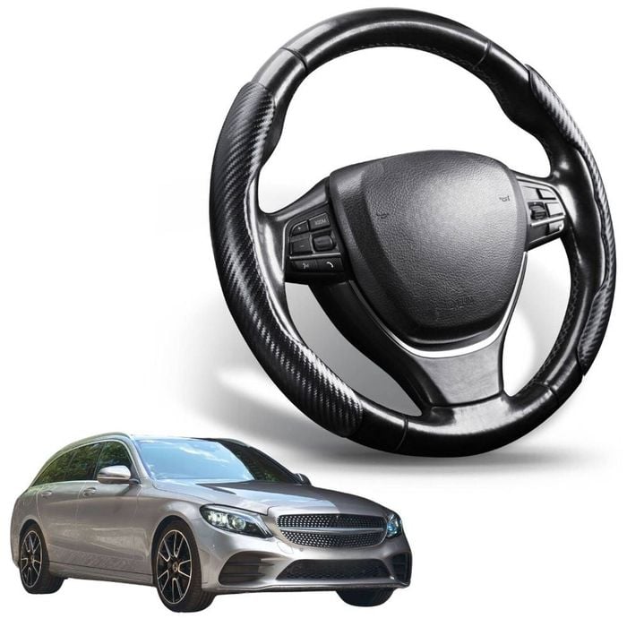 Segmented Steering Wheel Cover for Mercedes-Benz C-class 2014 - 2021 Wagon(W205)