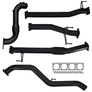 Ignite Exhausts Turbo Back For Isuzu D-max 4jj3 Cat & Straight Pipe 409 Stainless Steel