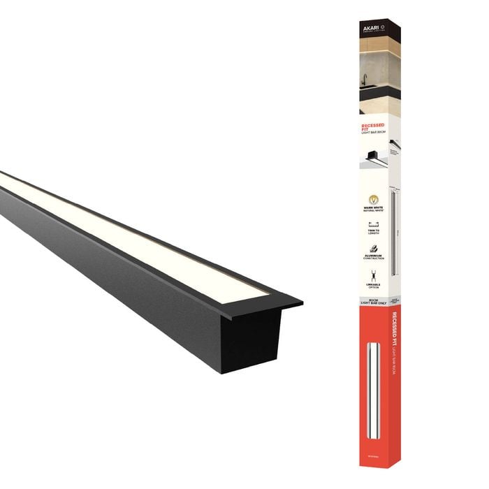 AKARI Ambient Recessed Fit 80cm LED Strip Only