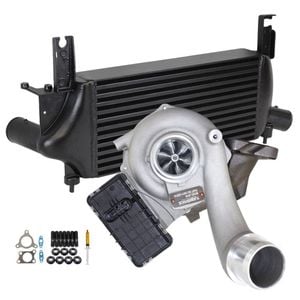 Upgrade Billet Turbo Charger With 75mm Intercooler For Nissan Navara D40 Yd25 2.5l 2010 Onwards