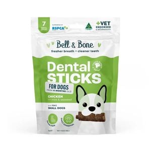 Bell and Bone Dental Sticks For Dogs - Chicken, Mint and Seaweed Small