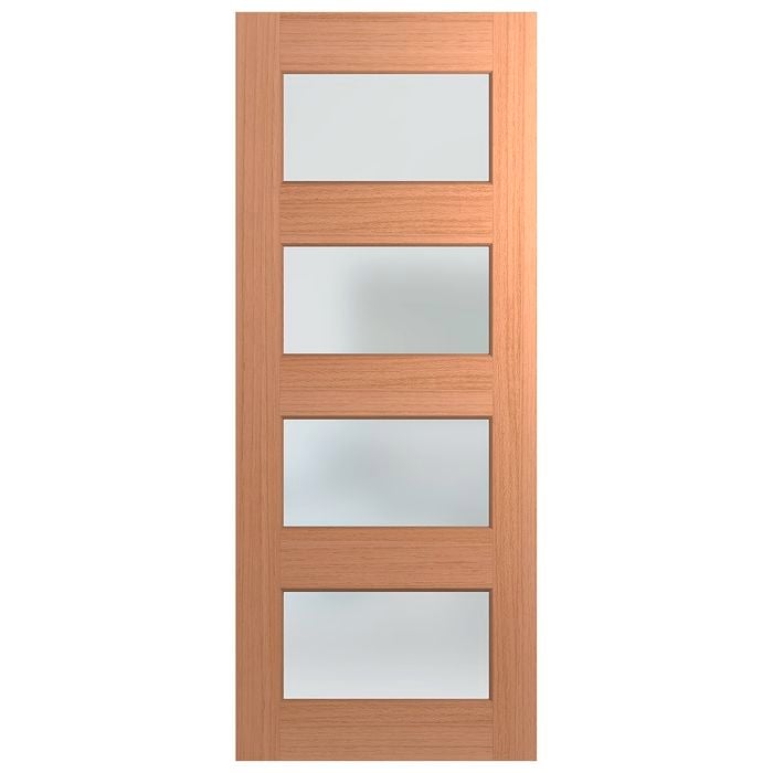 Hume 2040 x 920 x 40mm External Door Joinery Translucent Glass XS24