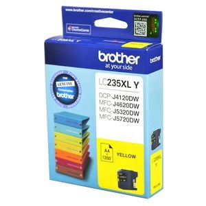 Brother GENUINE Original Brother LC235XLY YELLOW Ink Cartridge Toner LC-235XL Y