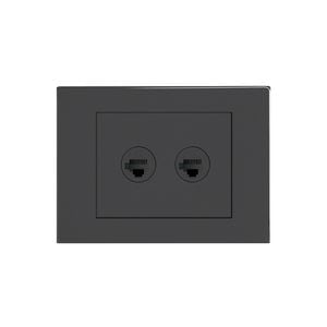 HPM VIVO 2 Gang RJ45 CAT6 Outlet