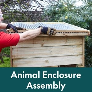 Animal Enclosure Assembly – Category 2 (Timber Enclosure) 