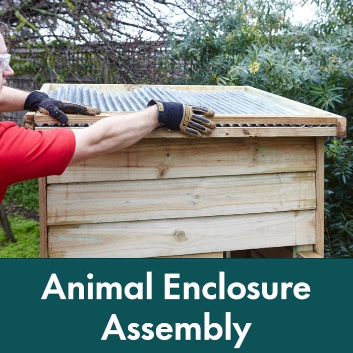 Animal Enclosure Assembly – Category 2 (Timber Enclosure) 