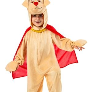 DC Comics Toddler Krypto Deluxe Super Pets Dress Up Costume Size T 2-3years
