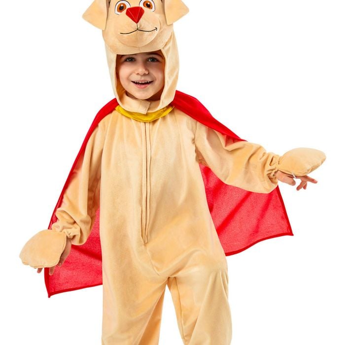 DC Comics Toddler Krypto Deluxe Super Pets Dress Up Costume Size T 2-3years