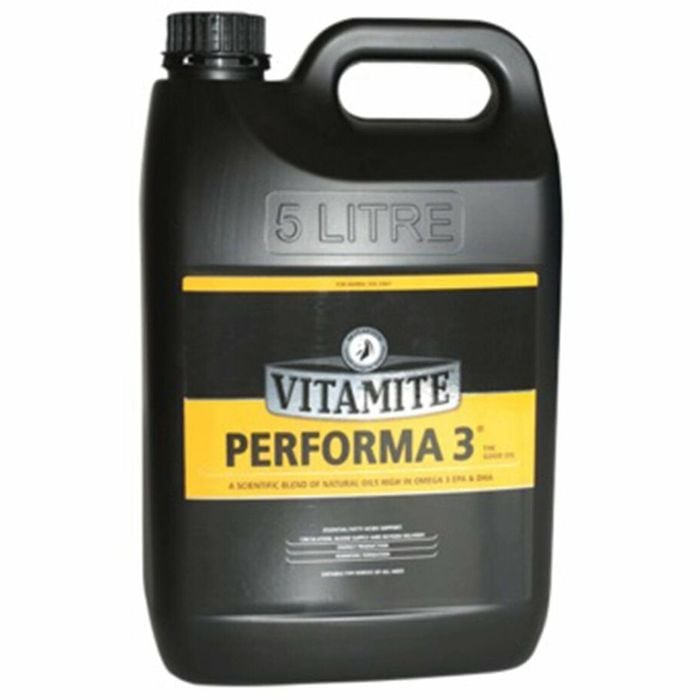 Vitamite Performa Omega 3 Oil DHA EPA Horse Supplement 5L