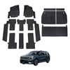 AUSGO Floor Mats Boot Liner Back Seat Protector Set for KIA Carnival Hybrid KA4 Series 2020-Onwards Floor Liners Cargo Mat