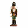 P&P Red Gold Silver 30cm Wooden Nutcracker Soldier Christmas Tabletop Decoration
