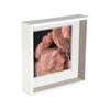 Nicola Spring 10 x 10 3D Shadow Deep Box Photo Frame - Craft Display Picture Frame with 8 x 8 Mount