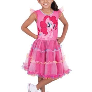 Pinkie Pie Girls Pink My Little Pony Costume - 4-6