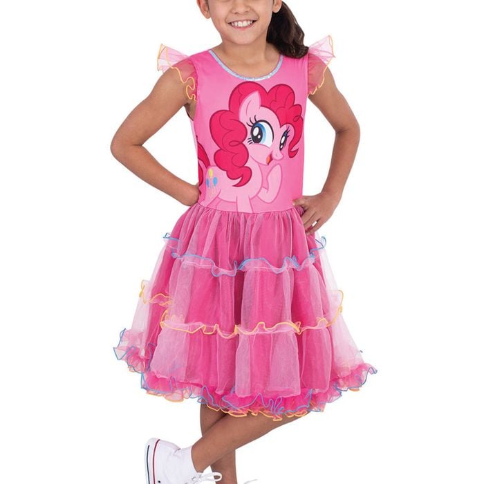 Pinkie Pie Girls Pink My Little Pony Costume - 4-6