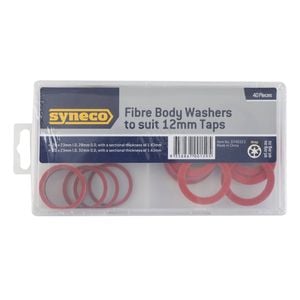 Syneco 12mm 40 Piece Fibre Washer Set
