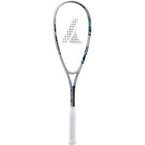 Pro Kennex Strike Squash Racquet Fully Strung w/ Cover in Grey/Blue